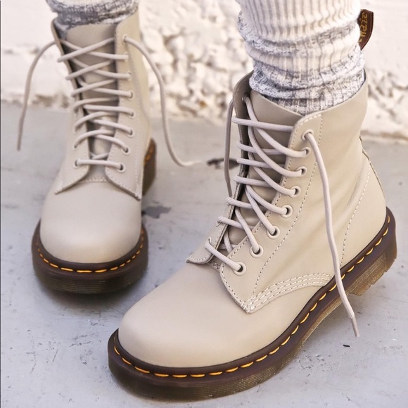 taupe dr martens